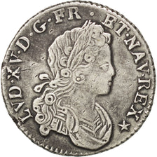Coin, France, Louis XV, 1/6 Écu (XX – S) de France-Navarre, 20 Sols, 1/6 ECU