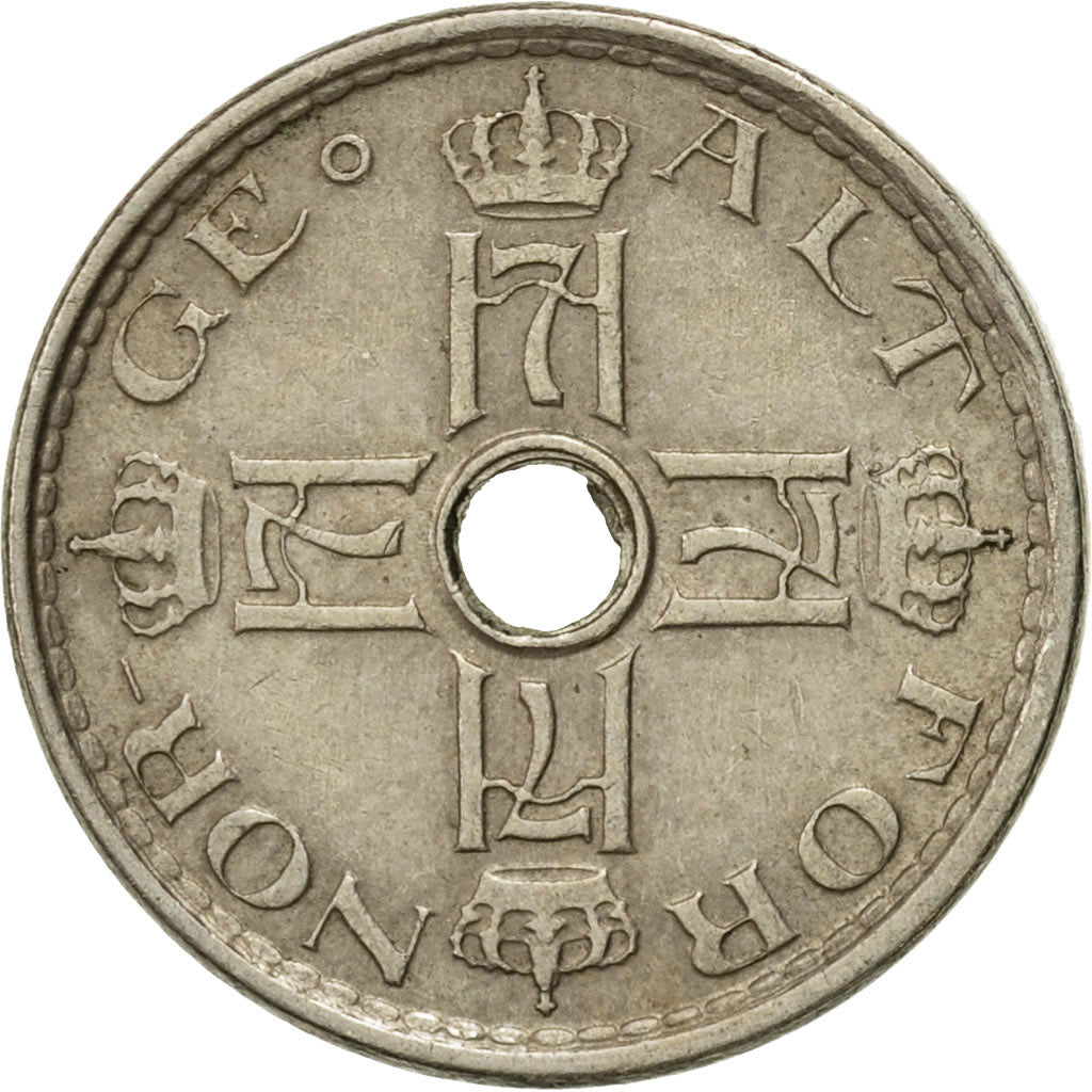 Monnaie, Norvège, Haakon VII, 50 Öre, 1948, TTB, Copper-nickel, KM:386