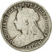 Coin, Great Britain, Victoria, Shilling, 1900, F(12-15), Silver, KM:780