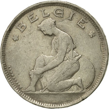 Coin, Belgium, 2 Francs, 2 Frank, 1930, EF(40-45), Nickel, KM:92