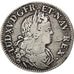 Monnaie, France, Louis XV, 1/4 Écu de France-Navarre, 30 Sols, 1/4 ECU, 1718
