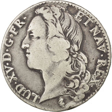 Munten, Frankrijk, Louis XV, 1/2 Écu au bandeau, 1/2 ECU, 44 Sols, 1748, Lille