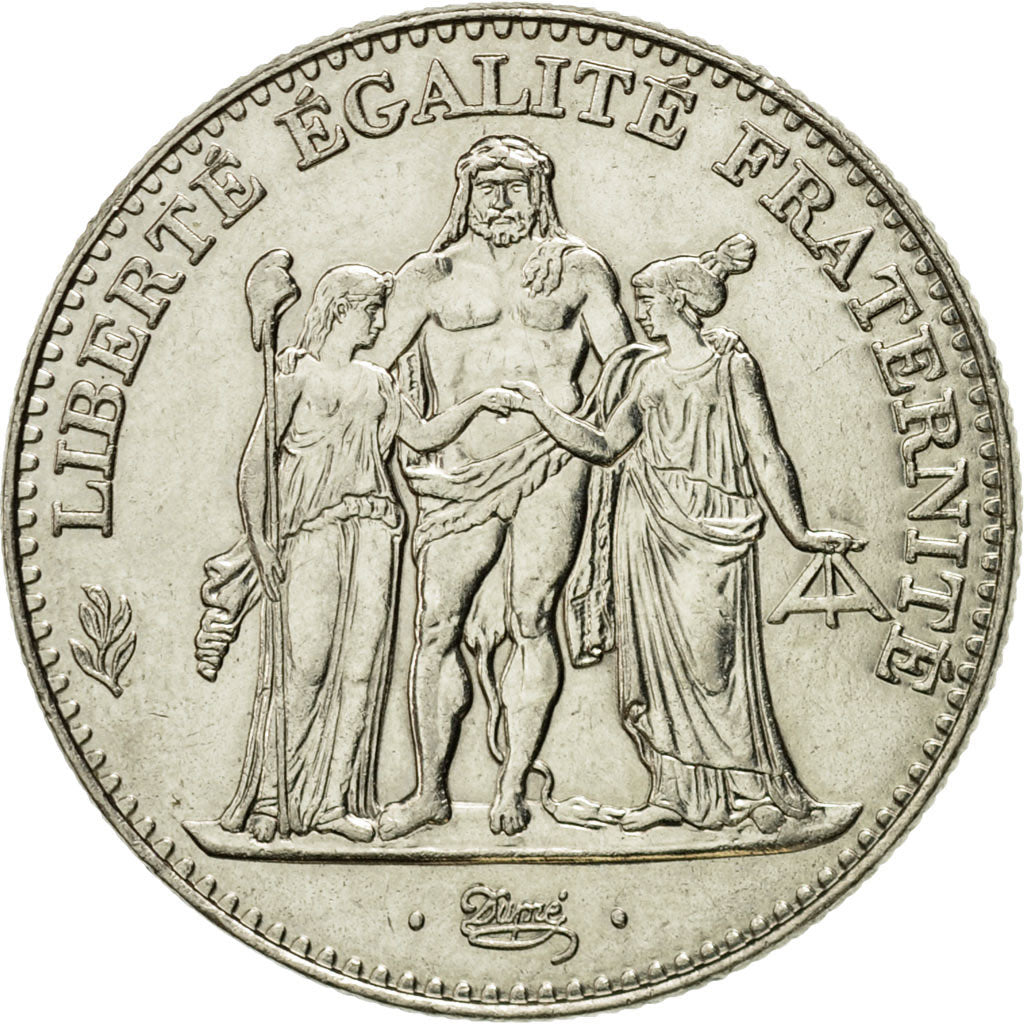 Coin, France, Hercule, 5 Francs, 1996, Paris, AU(55-58), Nickel, KM:1155
