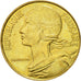 Coin, France, Marianne, 20 Centimes, 1993, Paris, AU(55-58), Aluminum-Bronze