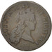 FRANCE, Demi sol au buste enfantin, 1/2 Sol, 1721, Paris, KM #451.1, VF(20-25),.