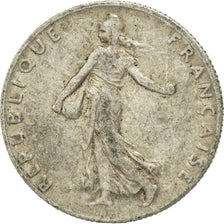 Münze, Frankreich, Semeuse, 50 Centimes, 1917, Paris, SS, Silber, KM:854