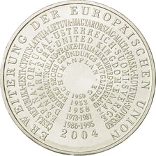 GERMANY - FEDERAL REPUBLIC, 10 Euro, 2004, MS(63), Silver, KM:231