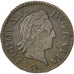 Moneda, Francia, Louis XV, Liard à la vieille tête, Liard, 1770, Lille, BC+