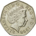 Coin, Great Britain, Elizabeth II, 50 Pence, 1998, AU(55-58), Copper-nickel