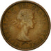 Coin, Canada, Elizabeth II, Cent, 1957, Royal Canadian Mint, Ottawa, EF(40-45)