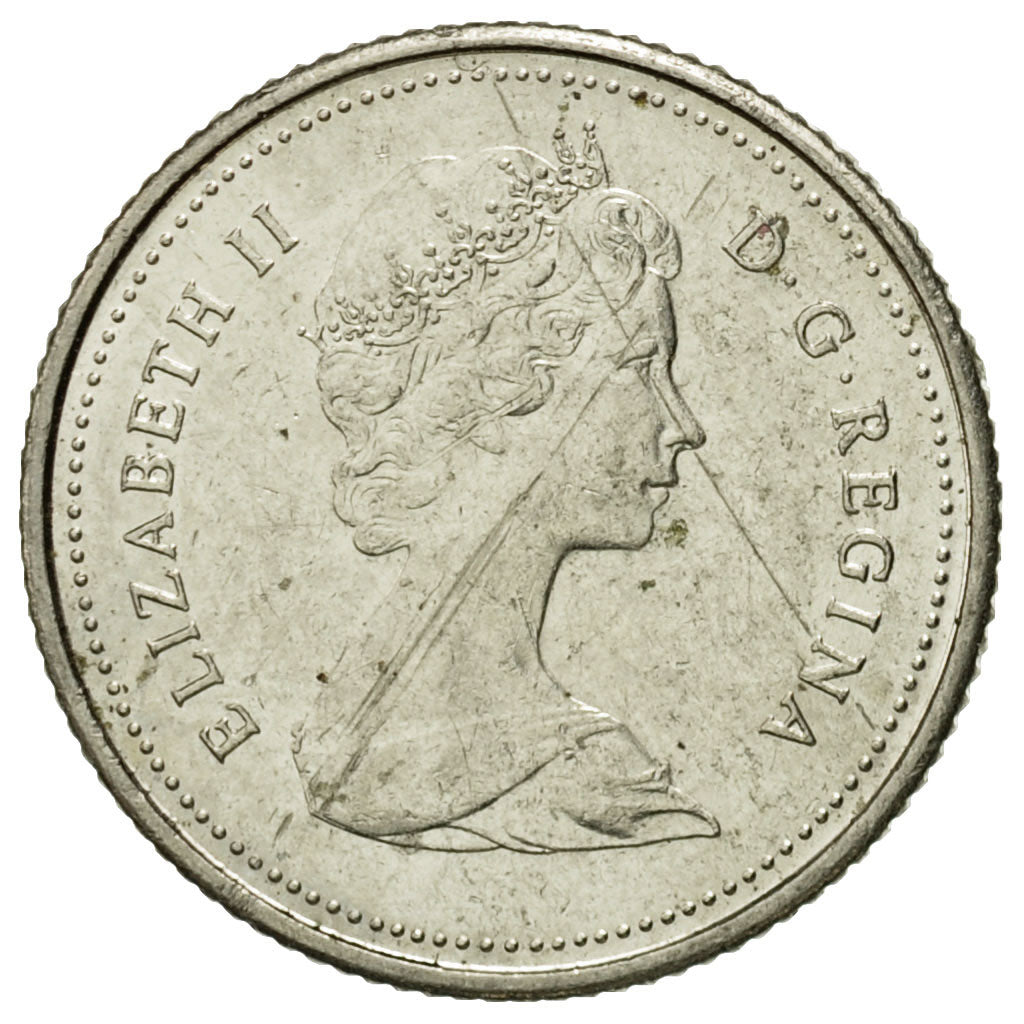 Coin, Canada, Elizabeth II, 10 Cents, 1983, Royal Canadian Mint, Ottawa