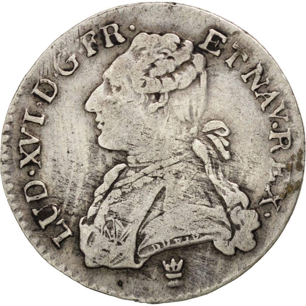 FRANCE, 1/10 Écu, 12 Sols, 1/10 ECU, 1775, Limoges, KM #568.5, EF(40-45), ...