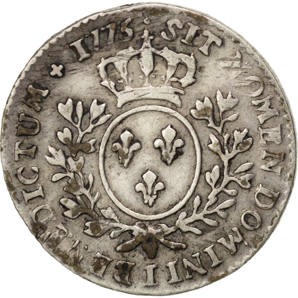 FRANCE, 1/10 Écu, 12 Sols, 1/10 ECU, 1775, Limoges, KM #568.5, EF(40-45), ...