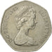 Coin, Great Britain, Elizabeth II, 50 Pence, 1982, EF(40-45), Copper-nickel