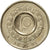Monnaie, Norvège, Olav V, 10 Kroner, 1991, TTB+, Nickel-brass, KM:427