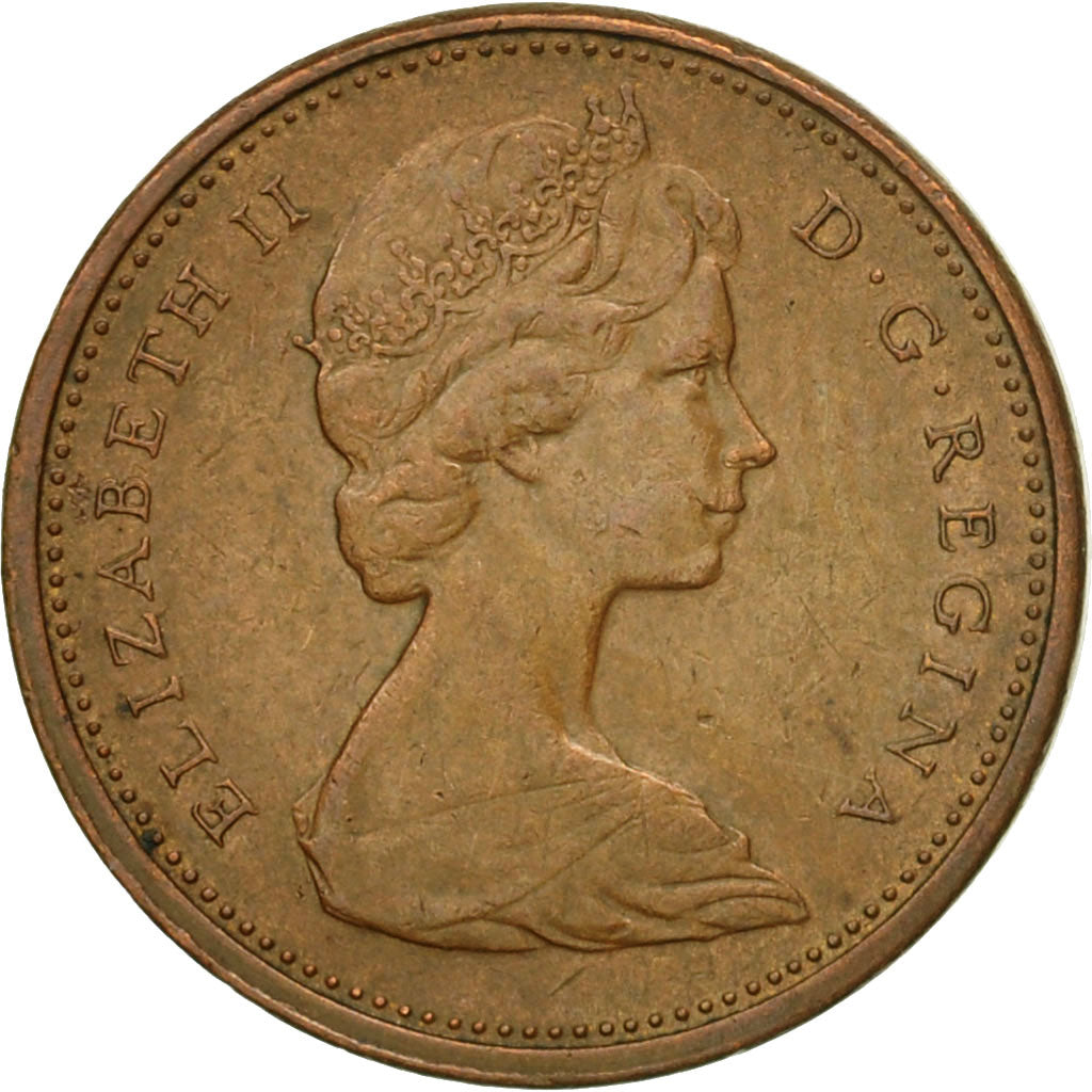 Coin, Canada, Elizabeth II, Cent, 1971, Royal Canadian Mint, Ottawa, EF(40-45)