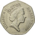 Coin, Great Britain, Elizabeth II, 50 Pence, 1997, AU(50-53), Copper-nickel