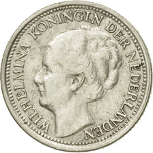 Coin, Netherlands, Wilhelmina I, 10 Cents, 1941, AU(55-58), Silver, KM:163