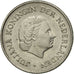 Moneda, Países Bajos, Juliana, 25 Cents, 1954, MBC+, Níquel, KM:183