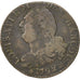 Moneda, Francia, 6 deniers françois, 6 Deniers, 1792, Marseille, BC+, Bronce