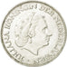 Coin, Netherlands, Juliana, 2-1/2 Gulden, 1966, AU(55-58), Silver, KM:185