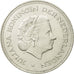 Coin, Netherlands, Juliana, 10 Gulden, 1970, MS(63), Silver, KM:195