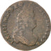 Monnaie, France, Louis XIV, Liard de France au buste âgé, troisième type