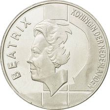 Moneda, Países Bajos, Beatrix, 10 Gulden, 1994, SC, Plata, KM:216
