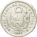 Coin, Peru, SOUTH PERU, Dinero, 1865, Lima, VF(30-35), Silver, KM:190