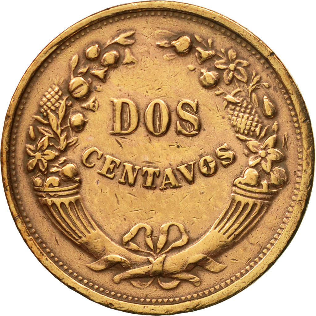 Coin, Peru, 2 Centavos, 1933, Lima, EF(40-45), Copper Or Bronze, KM:212.1