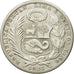 Coin, Peru, Sol, 1925, Philadelphia, AU(50-53), Silver, KM:218.1