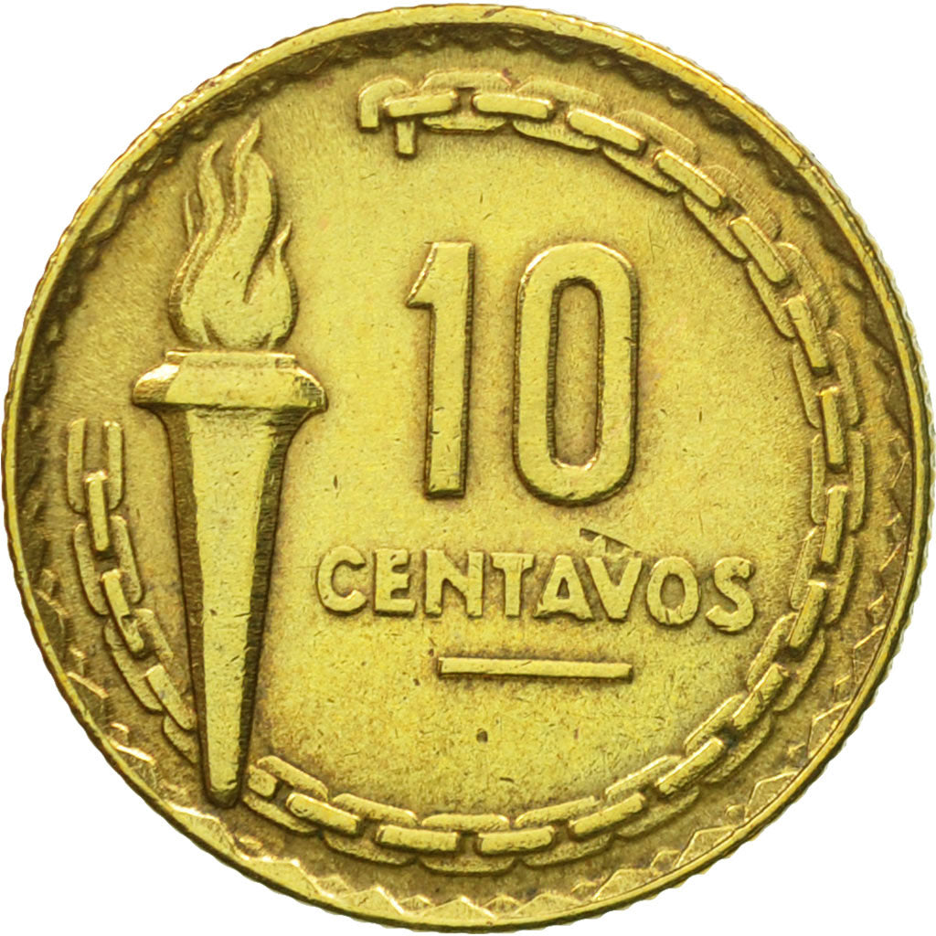 Moneta, Perù, 10 Centavos, 1954, Lima, BB, Ottone, KM:233