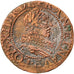 Coin, France, Louis XIII, Double tournois, buste juvénile au col fraisé