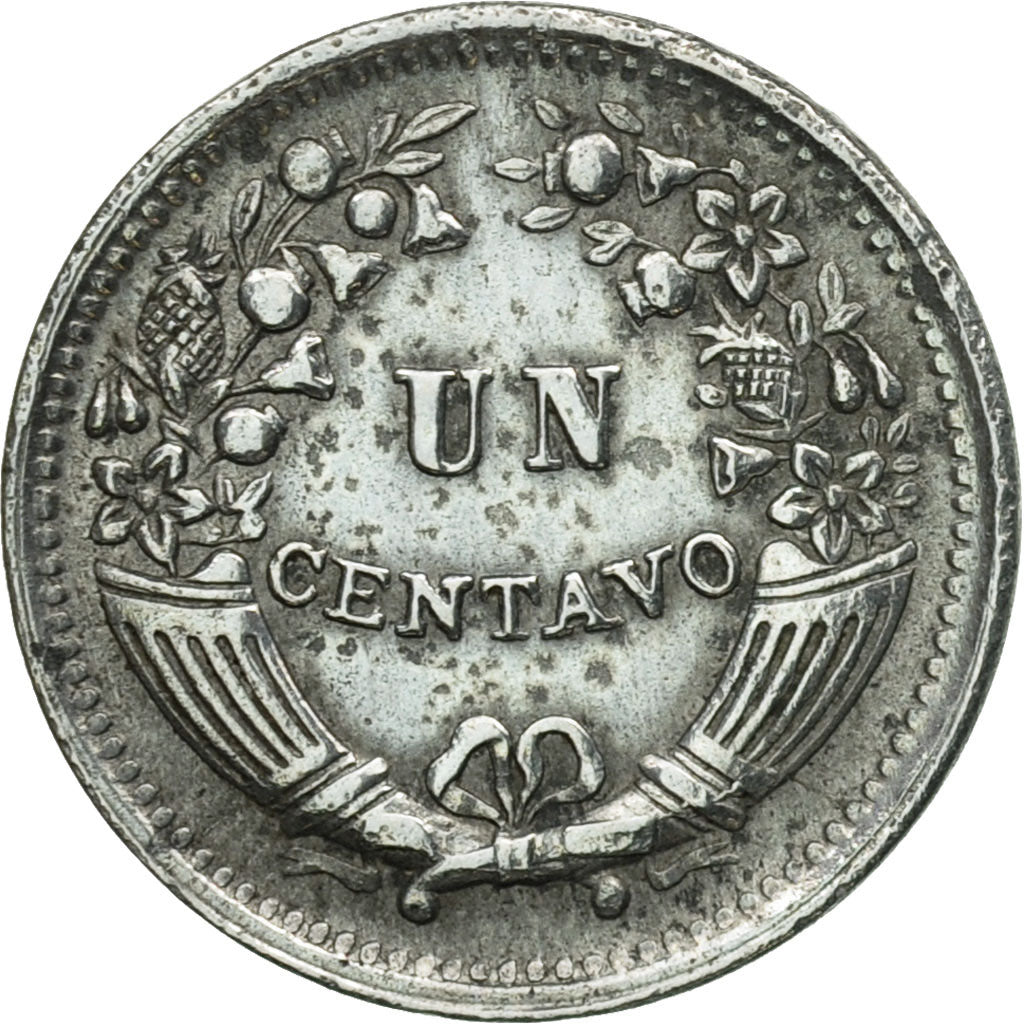 Coin, Peru, Centavo, 1957, Lima, EF(40-45), Zinc, KM:227