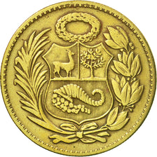 Monnaie, Pérou, Sol, 1957, Lima, TTB, Laiton, KM:222