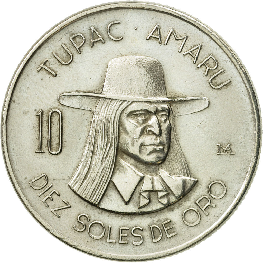 Coin, Peru, 10 Soles, 1972, Lima, AU(55-58), Copper-nickel, KM:258