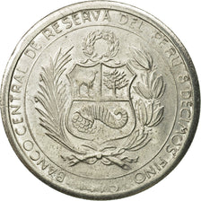 Coin, Peru, 200 Soles, 1975, Lima, AU(55-58), Silver, KM:262