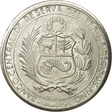 Monnaie, Pérou, 200 Soles, 1975, Lima, SUP, Argent, KM:262