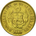 Monnaie, Pérou, Sol, 1980, Lima, SUP, Laiton, KM:266.2