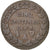 Münze, Frankreich, Dupré, 5 Centimes, 1799, Paris, S+, Bronze, KM:640.1
