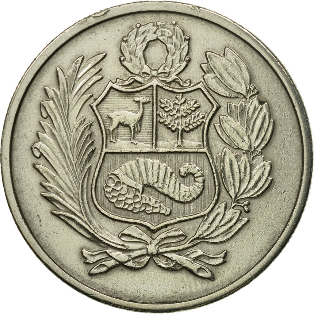 Coin, Peru, 100 Soles, 1982, Lima, AU(55-58), Copper-nickel, KM:283