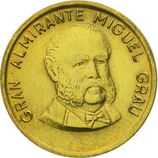 Coin, Peru, 50 Soles, 1985, Lima, AU(55-58), Brass, KM:321