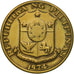 Moneta, Filippine, 5 Sentimos, 1974, BB, Ottone, KM:197