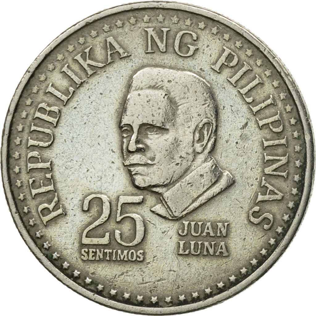 Monnaie, Philippines, 25 Sentimos, 1975, TTB, Copper-nickel, KM:208