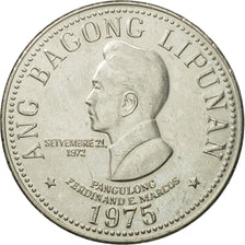 Coin, Philippines, 5 Piso, 1975, MS(63), Nickel, KM:210.1