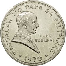 Moneta, Filippine, Piso, 1970, SPL, Nichel, KM:202