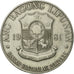 Coin, Philippines, Piso, 1981, AU(50-53), Copper-nickel, KM:209.2