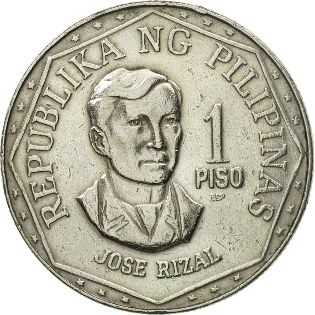 Coin, Philippines, Piso, 1981, AU(50-53), Copper-nickel, KM:209.2
