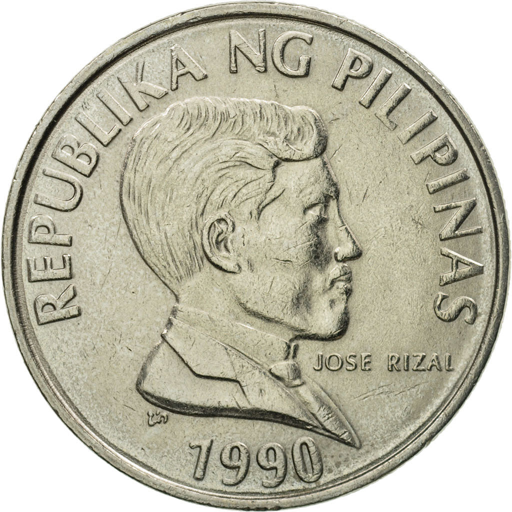 Monnaie, Philippines, Piso, 1990, SPL, Copper-nickel, KM:243.3
