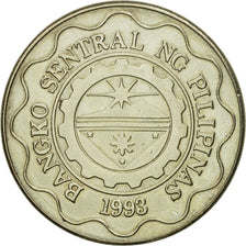 Coin, Philippines, 5 Piso, 1997, AU(55-58), Nickel-brass, KM:272